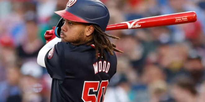 James Wood es la pieza de mayor proyección que consiguió Washington en el cambio por Juan Soto.