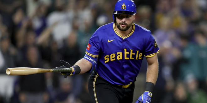 Cal Raleigh es el jugador con la mayor producción de poder en la actual campaña de MLB.