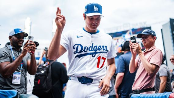 Shohei Ohtani ha estado en una batalla de ida y vuelta con Pete Crow-Armstrong por el MVP de la Liga Nacional. Pero ahora que está lanzando de nuevo... Matthew Grimes Jr./Atlanta Braves/Getty Images
